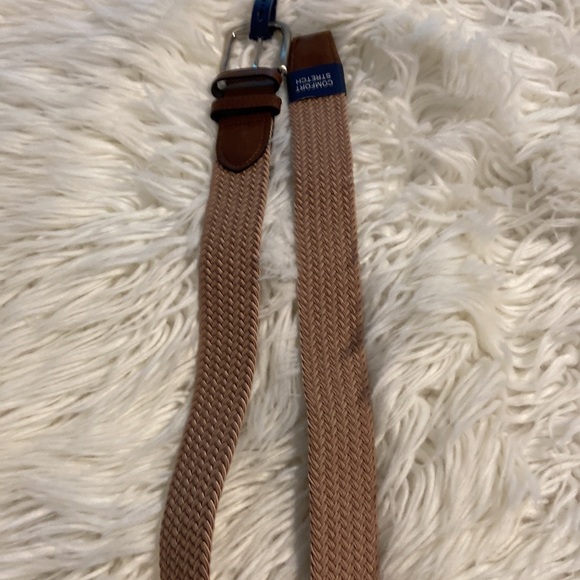 Saddlebred Tan / Brown Belt size 38/40 brand new comfort stretch - Picture 10 of 12